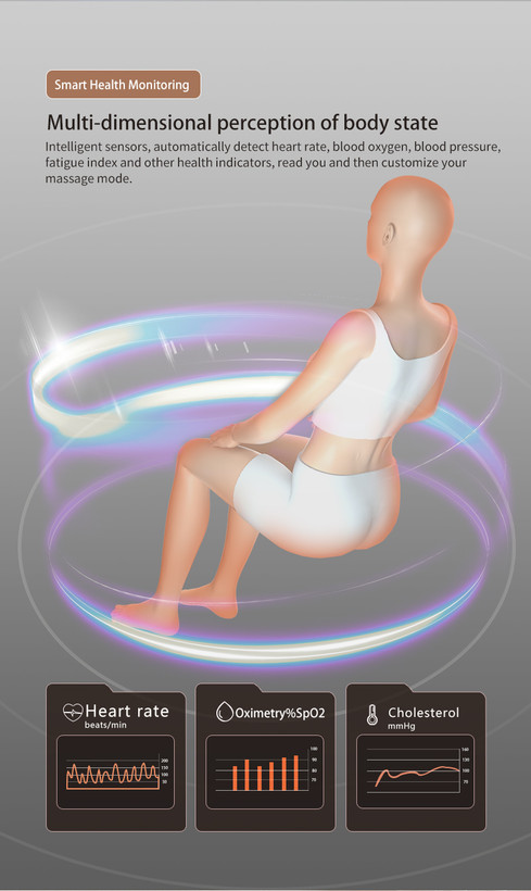 صندلی ماساژ تک موتوره مدل L66