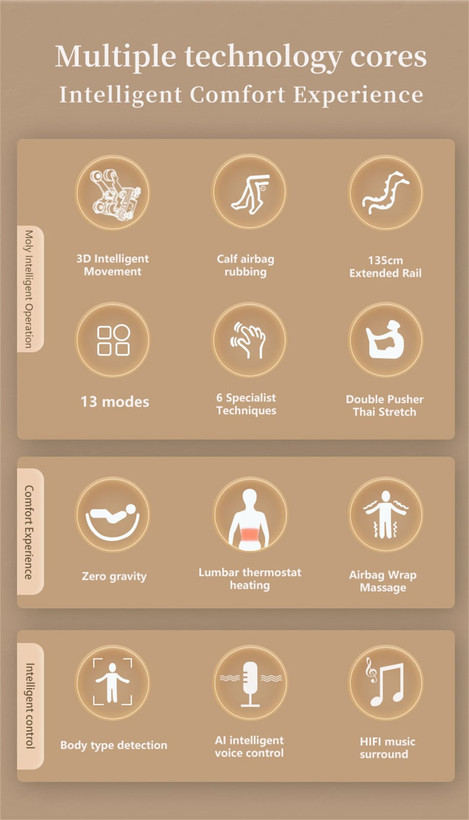 صندلی ماساژ تک موتوره مدل L39