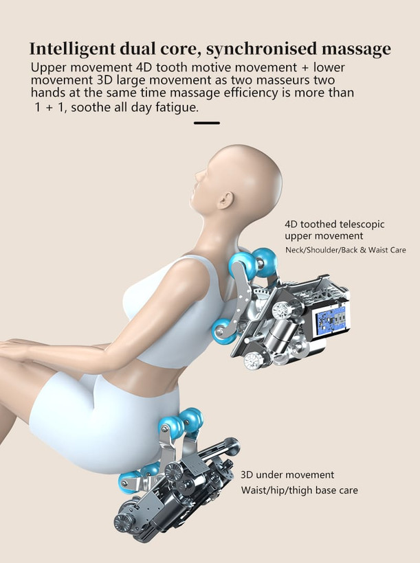 صندلی ماساژور 2 موتوره مدل L50 S